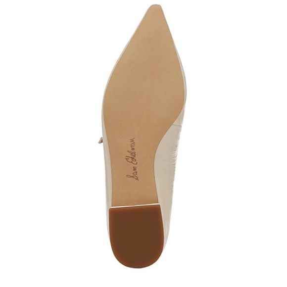 Sam Edelman Cass Women's Flat Shoes Alpine Ivory : 7 M, Leather/Rubber NWT - Picture 3 of 5